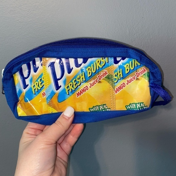 Upcycled lunch‎ bag and pencil case - Picture 8 of 13